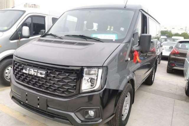 Used JMC Fushun 2024 2.0T Manual Diesel Short-Wheelbase Low-Roof Commercial Multi-Purpose Passenger Vehicle 5 Seats (Double-Swing Tailgate)