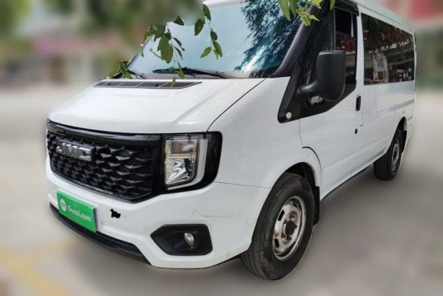 Used JMC Fushun 2024 2.0T Manual Diesel Short-Wheelbase Low-Roof Commercial Multi-Purpose Passenger Vehicle 5 Seats (Double-Swing Tailgate)