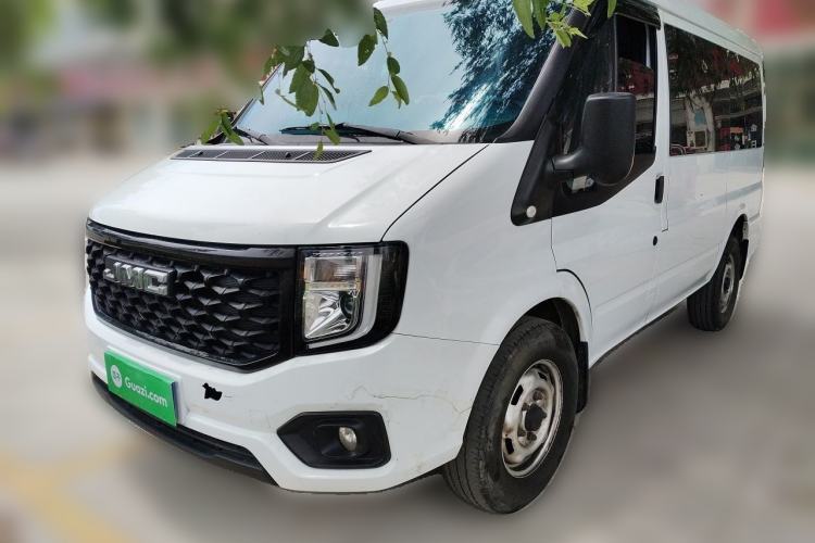 Used JMC Fushun 2024 2.0T Manual Diesel Short-Wheelbase Low-Roof Commercial Multi-Purpose Passenger Vehicle 5 Seats (Double-Swing Tailgate) Guazi used car, China used car export, Used car for sale, Used cars, Cheapest cars for sale