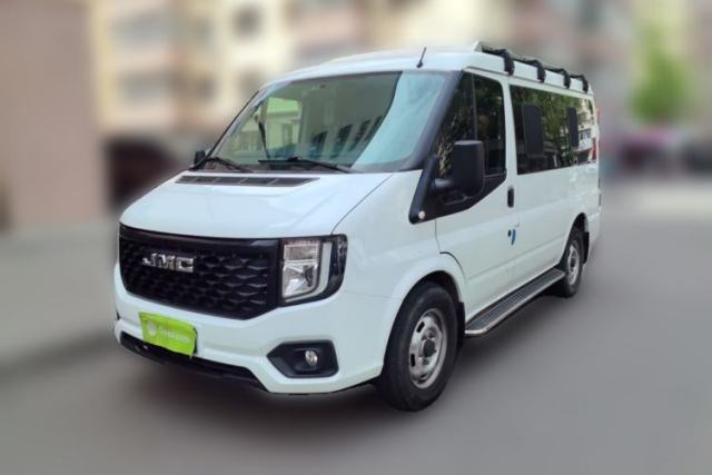 Used JMC Fushun 2024 2.0T Manual Diesel Short-Wheelbase Low-Roof Commercial Multi-Purpose Passenger Vehicle 5 Seats (Double-Swing Tailgate)