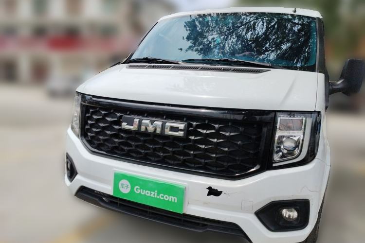 Used JMC Fushun 2024 2.0T Manual Diesel Short-Wheelbase Low-Roof Commercial Multi-Purpose Passenger Vehicle 5 Seats (Double-Swing Tailgate) Front