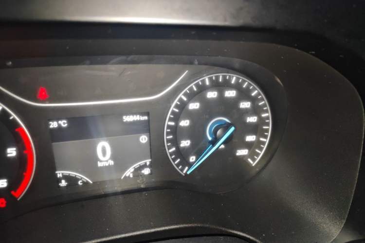 Used JMC Fushun  Odometer Close Up