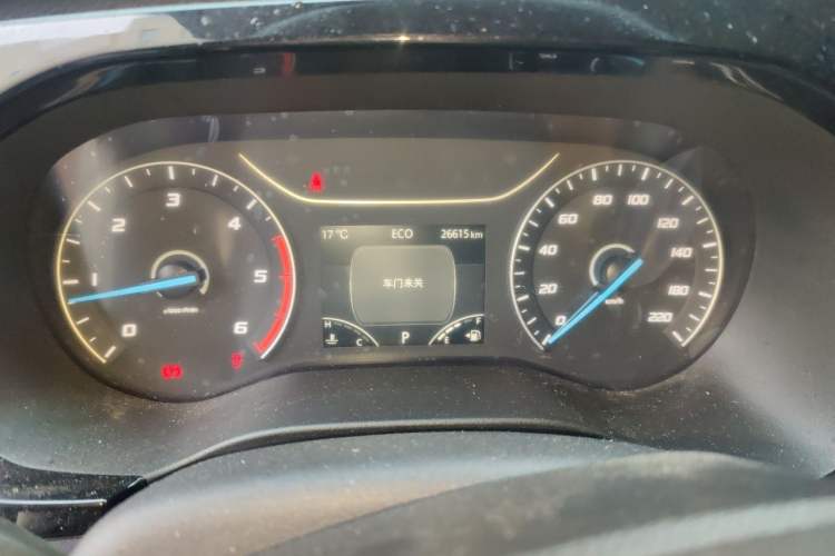 Used JMC Fushun  Odometer Close Up