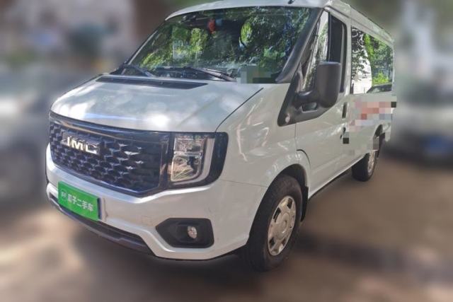 Used JMC Fushun 2024 2.0T Manual Diesel Short-Wheelbase Low-Roof Commercial Multi-Purpose Passenger Vehicle 5 Seats (Double-Swing Tailgate)