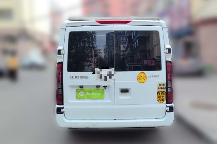 Used JMC Fushun 2024 2.0T Manual Diesel Short-Wheelbase Low-Roof Commercial Multi-Purpose Passenger Vehicle 5 Seats (Double-Swing Tailgate) Rear