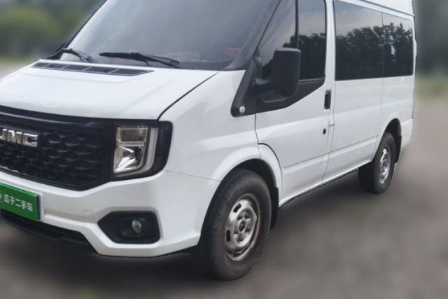 Used JMC Fushun 2024 2.0T Manual Diesel Short-Wheelbase Mid-Roof Commercial Utility MPV with 5 Seats