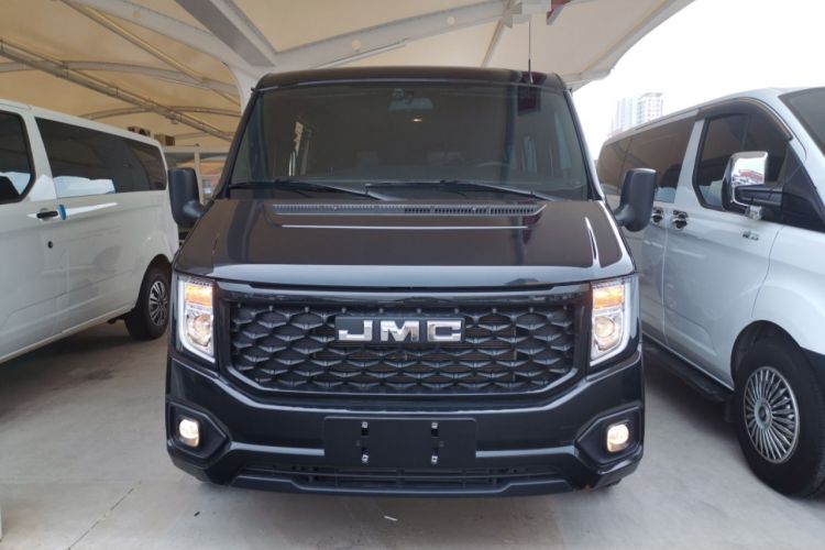 Used JMC Fushun 2025 2.0T 6MT Diesel Short-Wheelbase Low-Roof Commercial Multi-Purpose Passenger Vehicle with 5/6 Seats and Twin-Swing Tailgate Exterior 1
