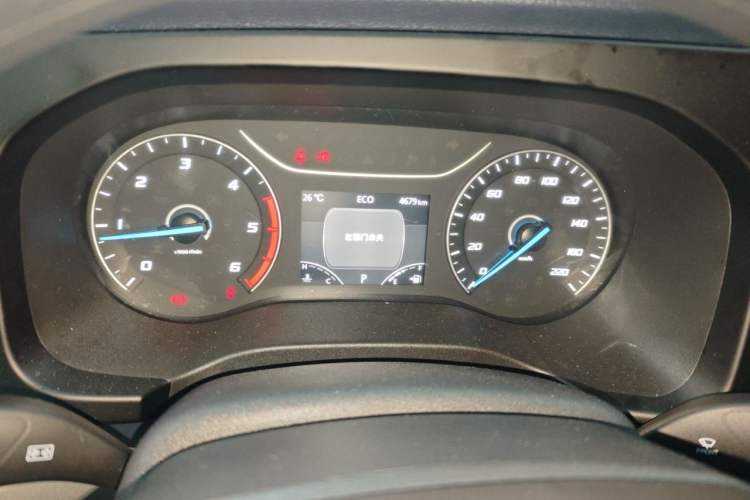 Used JMC Fushun 2025 2.0T 8AT Diesel Mid-Roof Mid-Height Business-Class 9-Seater (Non-Commercial) Instrument Cluster