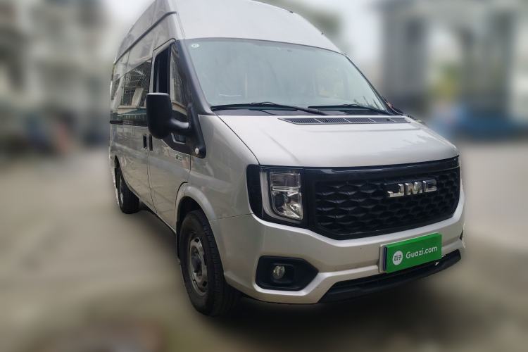 Used JMC Fushun 2025 2.0T 6MT Diesel Mid-Roof High-Arch Commercial Multi-Purpose 7-Seater Passenger Vehicle Front Right 45 Deg