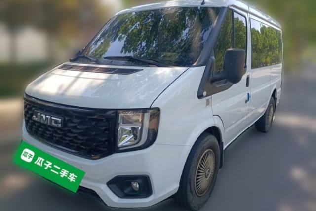 Used JMC Fushun 2025 2.0T 8AT Diesel Short-Wheelbase Low-Roof Commercial Multi-Purpose Passenger Vehicle with 5/6 Seats and Dual-Swing Tailgate