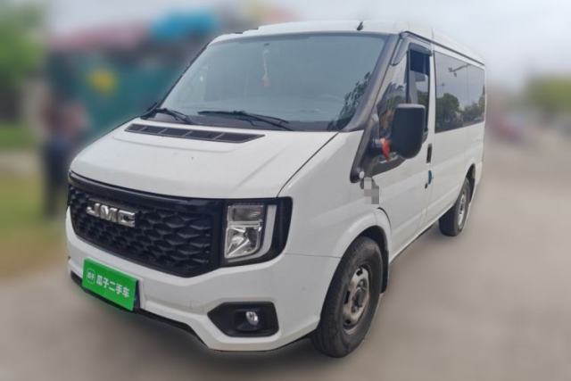 Used JMC Fushun 2025 2.0T 6MT Diesel Short-Wheelbase Low-Roof Commercial Multi-Purpose Passenger Vehicle with 5/6 Seats and Twin-Swing Tailgate