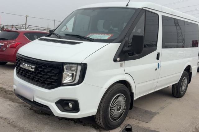 Used JMC Fushun 2025 2.0T 8AT Diesel Short-Wheelbase Low-Roof Commercial Multi-Purpose Passenger Vehicle with 5/6 Seats and Liftgate Tailgate