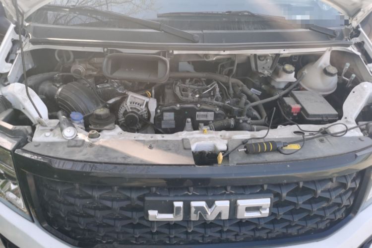 Used JMC Fushun 2025 2.0T 6MT Diesel Long-Wheelbase High-Roof Commercial Van – 2/3 Seats Engine Bay