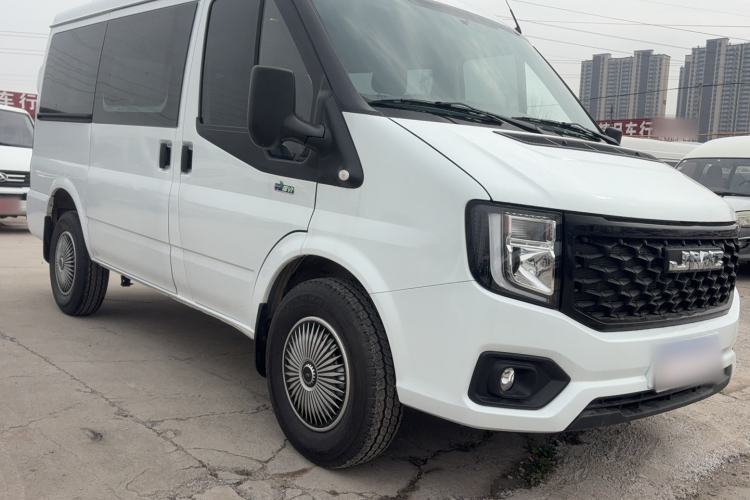 Used JMC Fushun 2025 2.0T 8AT Diesel Short-Wheelbase Low-Roof Commercial Multi-Purpose Passenger Vehicle with 5/6 Seats and Liftgate Tailgate Exterior 2