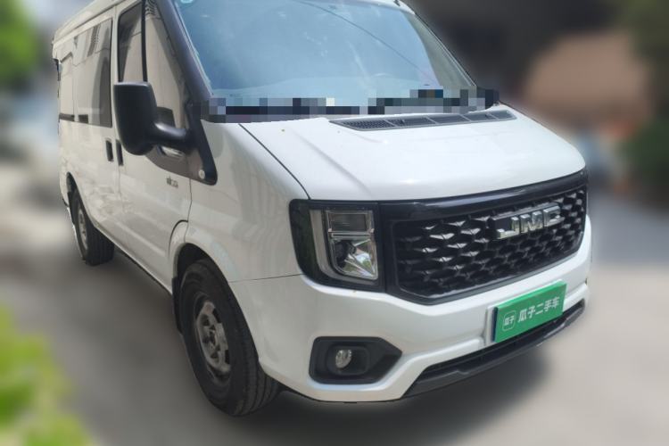 Used JMC Fushun 2025 2.0T 6MT Diesel Short-Wheelbase Low-Roof Commercial Multi-Purpose Passenger Vehicle with 5/6 Seats and Twin-Swing Tailgate Exterior 2