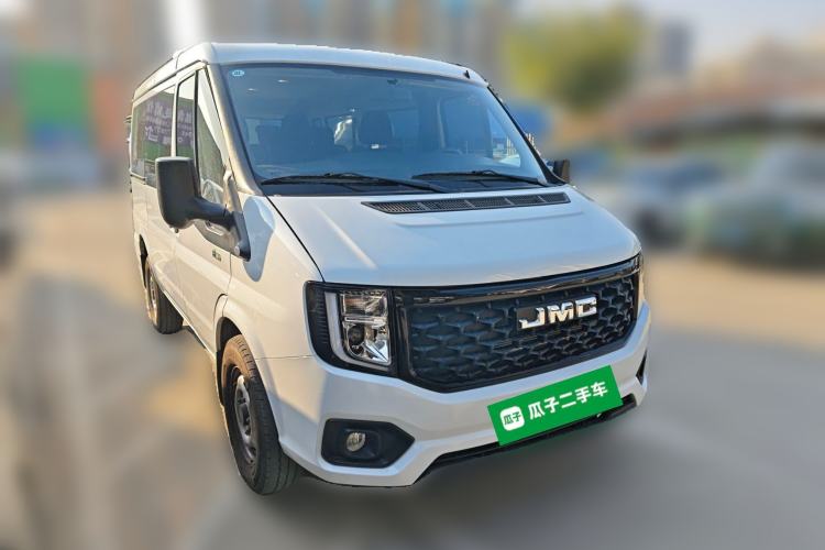 Used JMC Fushun 2025 2.0T 8AT Diesel Short-Wheelbase Low-Roof Commercial Multi-Purpose Passenger Vehicle with 5/6 Seats and Liftgate Tailgate Exterior 2