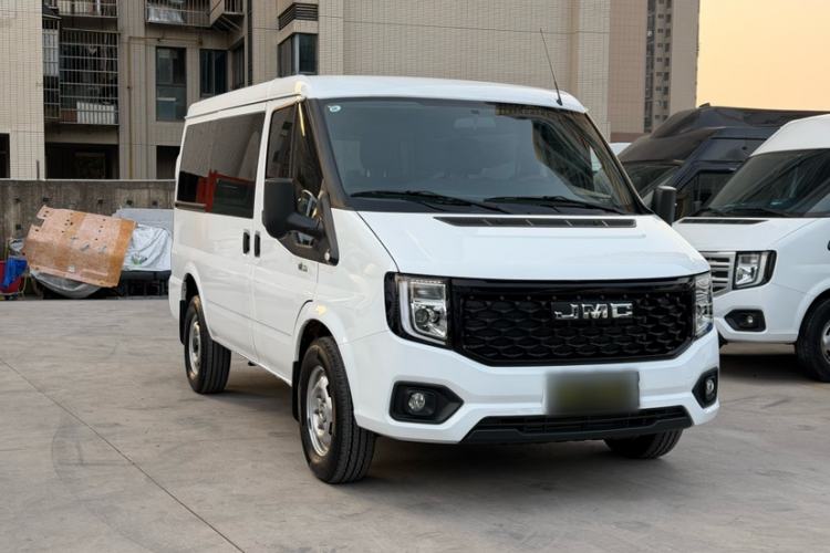 Used JMC Fushun 2025 2.0T 6MT Diesel Short-Wheelbase Low-Roof Commercial Multi-Purpose Passenger Vehicle with 5/6 Seats and Lift-Up Tailgate Exterior 2