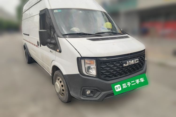Used JMC Fushun 2025 2.0T 6MT Diesel Long-Wheelbase High-Roof Commercial Van – 2/3 Seats Front Right 45 Deg