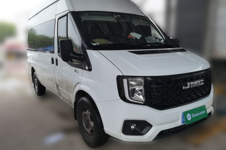 Used JMC Fushun 2025 2.0T 6MT Diesel Mid-Range Medium Roof Commercial & Transport-Focused Multi-Purpose Passenger Vehicle—5/6 Seats Front Right 45 Deg