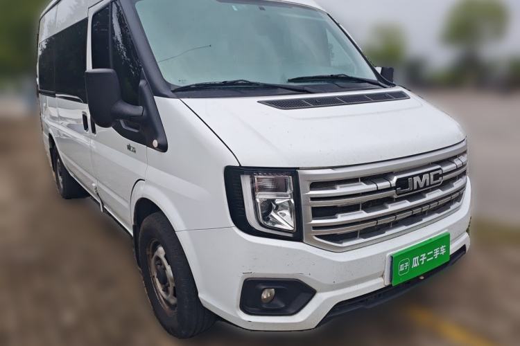 Used JMC Fushun 2025 2.0T 8AT Diesel Mid-Roof Mid-Height Business-Class 9-Seater (Non-Commercial) Front Right 45 Deg