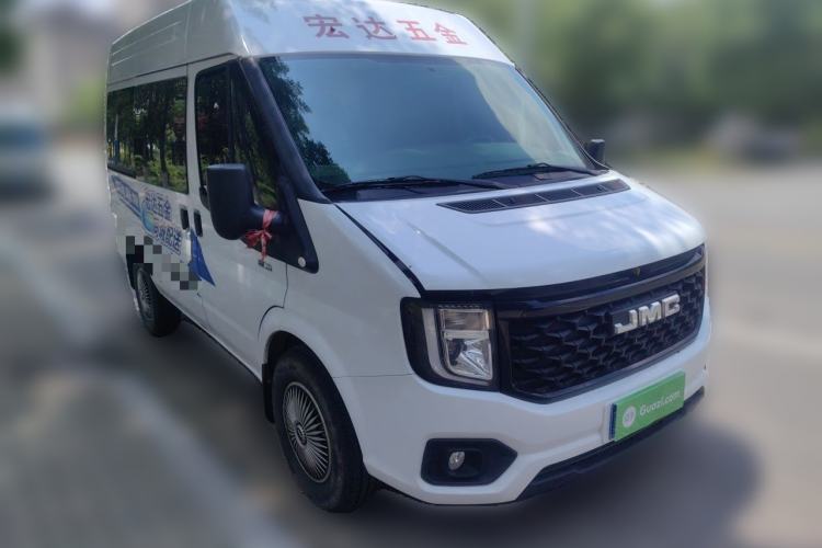 Used JMC Fushun 2025 2.0T 8AT Diesel Short Wheelbase Mid-Height Commercial Multi-Purpose Passenger Vehicle with 5/6 Seats Front Right 45 Deg