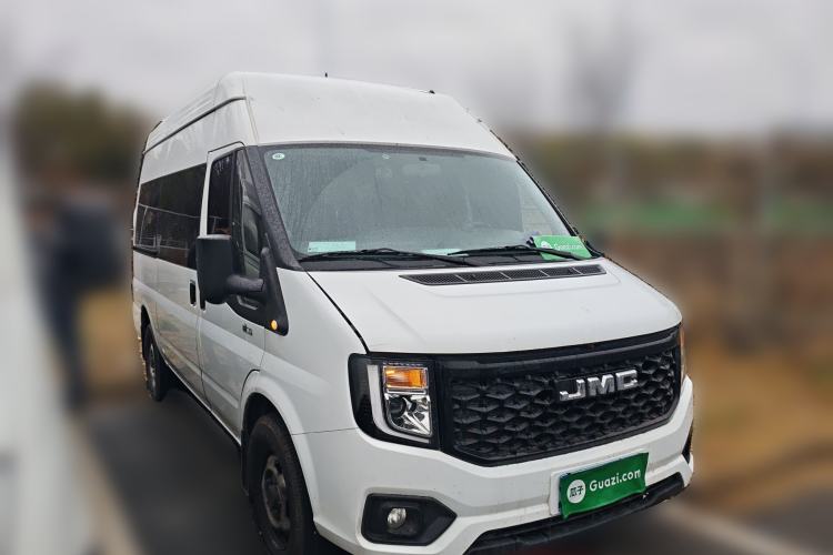 Used JMC Fushun 2025 2.0T 6MT Diesel Mid-Roof Mid-Height Commercial Multi-Purpose 7-Seater Passenger Vehicle Front Right 45 Deg