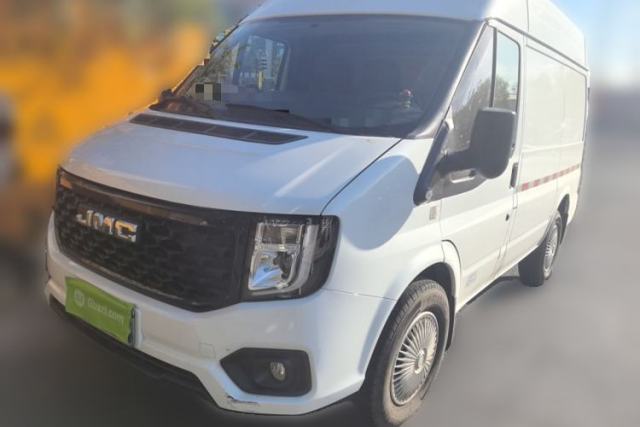 Used JMC Fushun 2025 2.0T 8AT Diesel Short-Wheelbase Mid-Height Commercial Van with 2/3 Seats