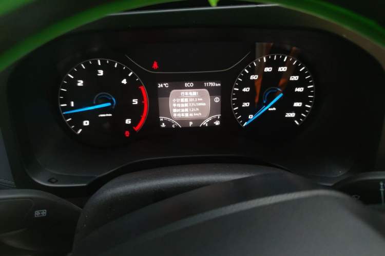 Used JMC Fushun  Odometer Close Up