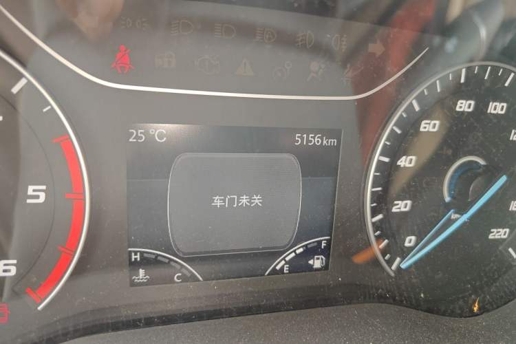 Used JMC Fushun  Odometer Close Up