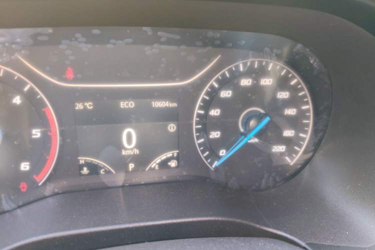 Used JMC Fushun  Odometer Close Up