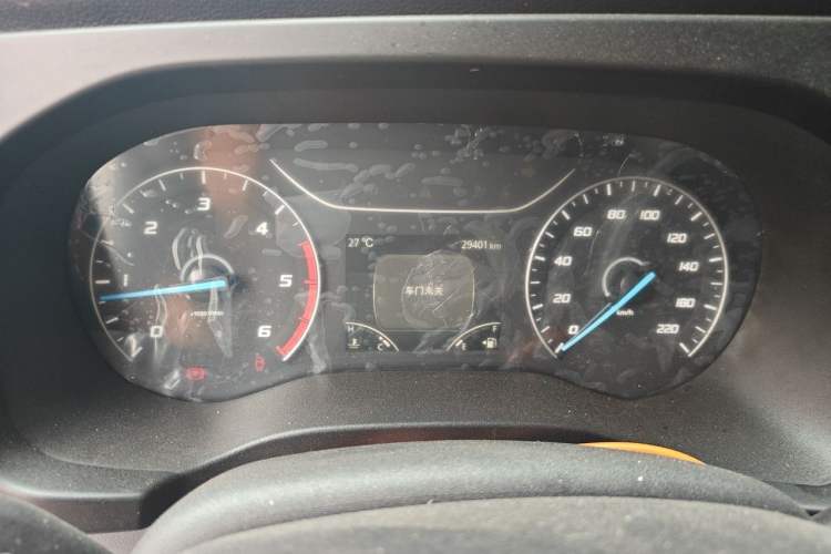 Used JMC Fushun  Odometer Close Up