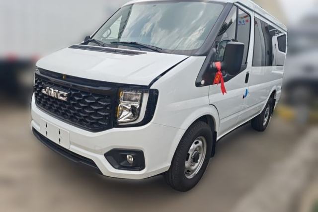 Used JMC Fushun 2025 2.0T 6MT Diesel Short-Wheelbase Low-Roof Commercial Multi-Purpose Passenger Vehicle with 5/6 Seats and Twin-Swing Tailgate