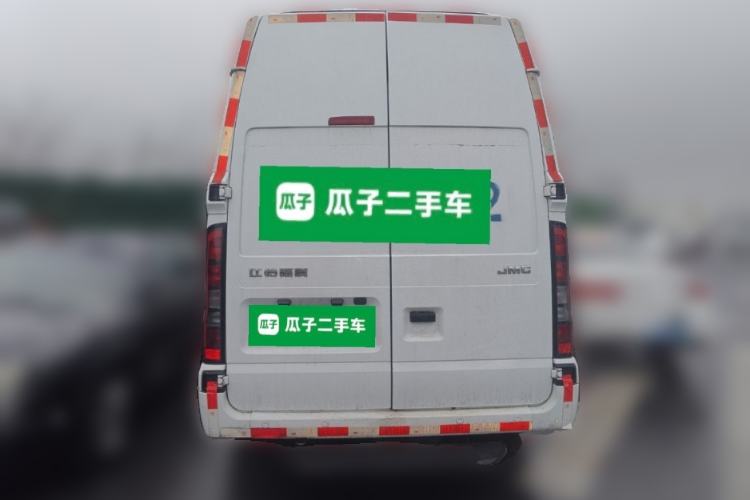 Used JMC Fushun 2025 2.0T Manual Diesel Long-Wheelbase High-Roof Heavy-Duty Version with 2/3 Seats Rear
