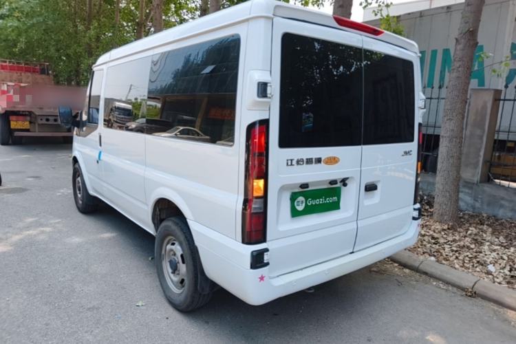 Used JMC Fushun 2025 2.0T 6MT Diesel Short-Wheelbase Low-Roof Commercial Multi-Purpose Passenger Vehicle with 5/6 Seats and Twin-Swing Tailgate Rear Left 45 Deg
