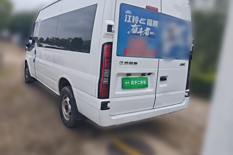 Used JMC Fushun 2025 2.0T 8AT Diesel Mid-Roof Mid-Height Business-Class 9-Seater (Non-Commercial) Rear Left 45 Deg