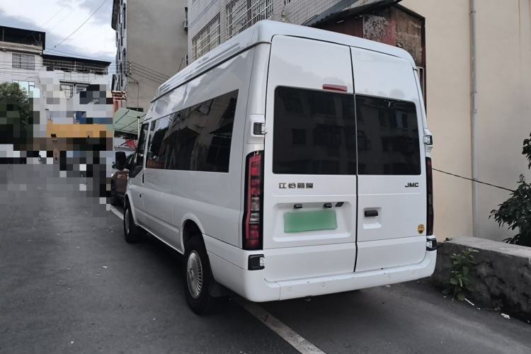 Used JMC Fushun 2025 2.0T 6MT Diesel Mid-Roof Mid-Height Commercial Multi-Purpose 7-Seater Passenger Vehicle Rear Left 45 Deg