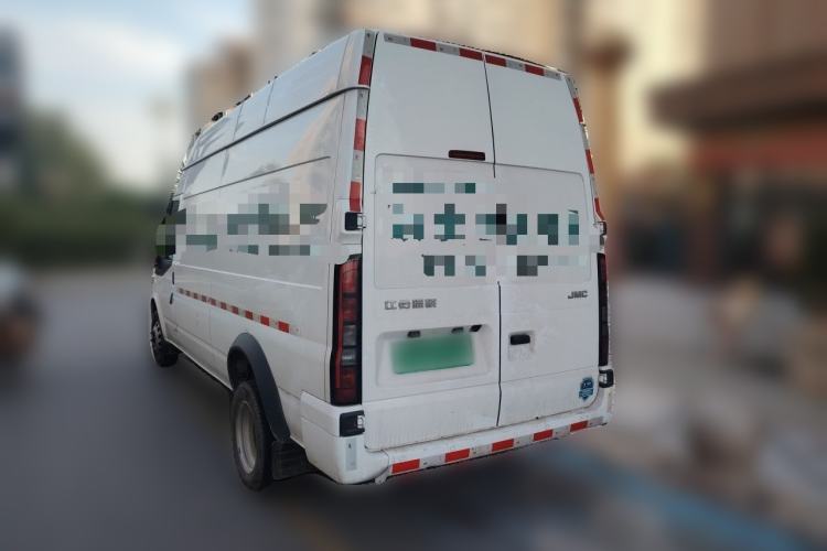 Used JMC Fushun 2025 2.0T Manual Diesel Long-Wheelbase High-Roof Heavy-Duty Version with 2/3 Seats Rear Left 45 Deg