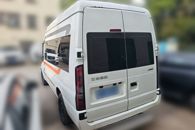 Used JMC Fushun 2025 2.0T 6MT Diesel Mid-Roof Mid-Height Commercial Multi-Purpose 7-Seater Passenger Vehicle Rear Left 45 Deg