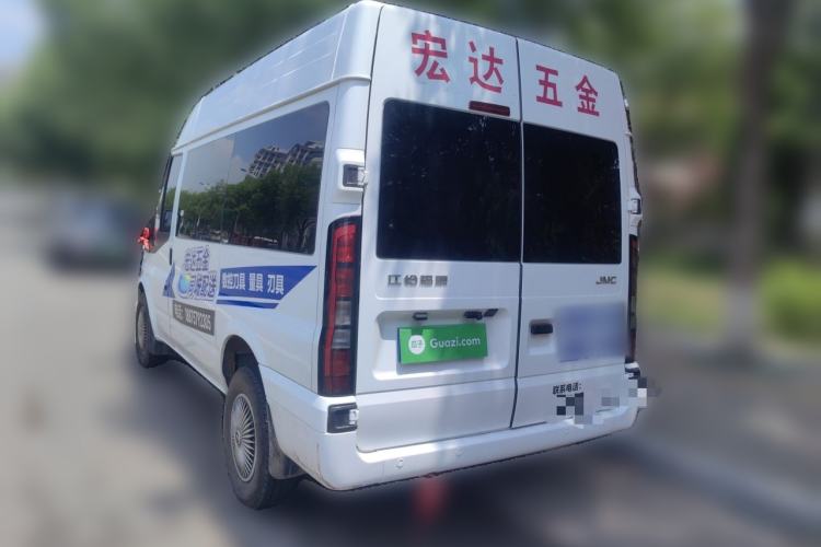 Used JMC Fushun 2025 2.0T 8AT Diesel Short Wheelbase Mid-Height Commercial Multi-Purpose Passenger Vehicle with 5/6 Seats Rear Left 45 Deg