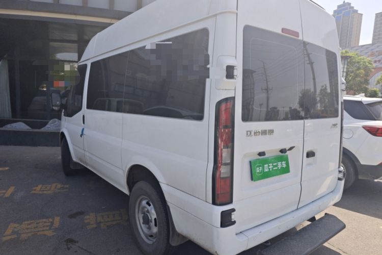 Used JMC Fushun 2025 2.0T 8AT Diesel Short Wheelbase Mid-Height Commercial Multi-Purpose Passenger Vehicle with 5/6 Seats Rear Left 45 Deg