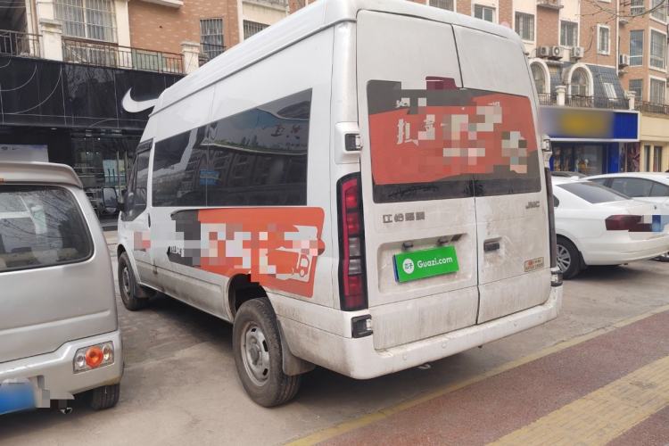 Used JMC Fushun 2025 2.0T 6MT Diesel Mid-Roof Mid-Height Commercial Multi-Purpose 7-Seater Passenger Vehicle Rear Left 45 Deg