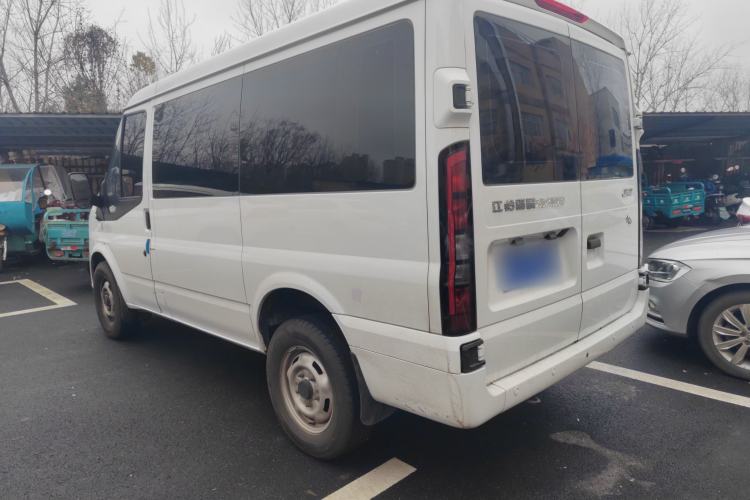 Used JMC Fushun 2025 2.0T 6MT Diesel Short-Wheelbase Low-Roof Commercial Multi-Purpose Passenger Vehicle with 5/6 Seats and Twin-Swing Tailgate Rear Left 45 Deg