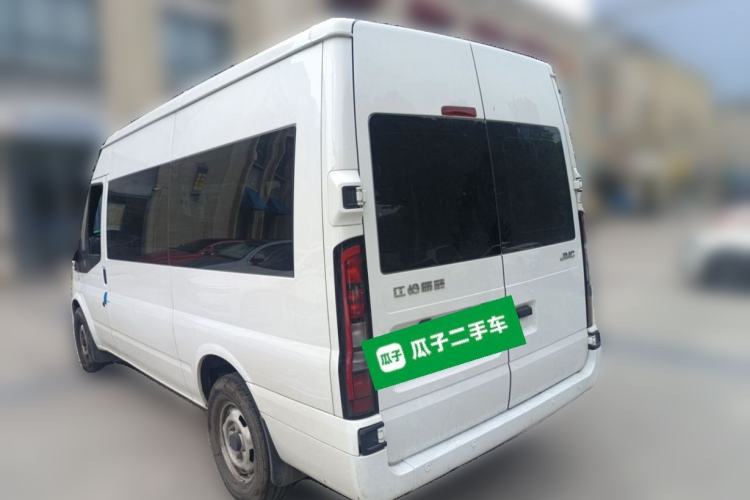 Used JMC Fushun 2025 2.0T 6MT Diesel Mid-Drive Mid-Roof Commercial Multi-Purpose 7-Seater Passenger Vehicle Rear Left 45 Deg