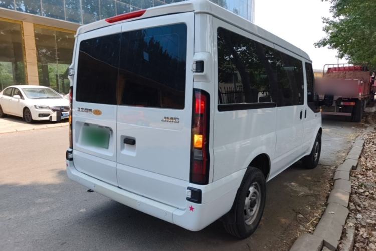 Used JMC Fushun 2025 2.0T 6MT Diesel Short-Wheelbase Low-Roof Commercial Multi-Purpose Passenger Vehicle with 5/6 Seats and Twin-Swing Tailgate Rear Right 45 Deg
