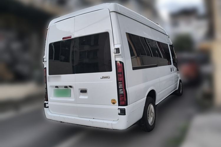 Used JMC Fushun 2025 2.0T 6MT Diesel Mid-Roof Mid-Height Commercial Multi-Purpose 7-Seater Passenger Vehicle Rear Right 45 Deg