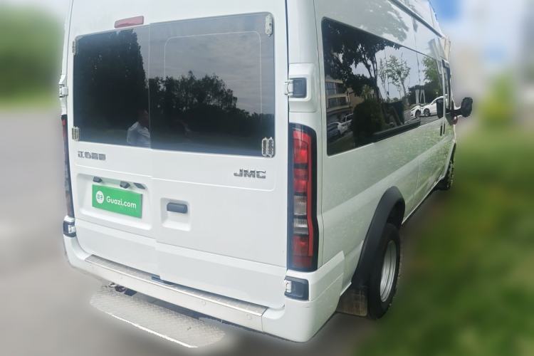 Used JMC Fushun 2025 2.0T 6MT Diesel Extended-Wheelbase High-Roof Commercial Van—2/3 Seats Rear Right 45 Deg