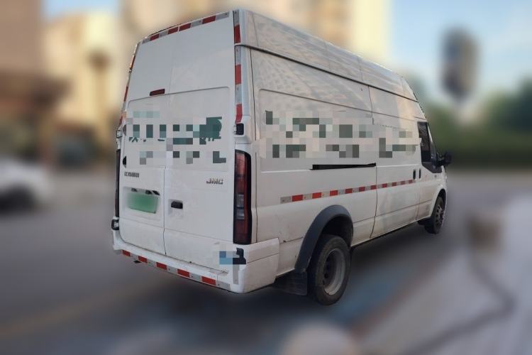 Used JMC Fushun 2025 2.0T Manual Diesel Long-Wheelbase High-Roof Heavy-Duty Version with 2/3 Seats Rear Right 45 Deg