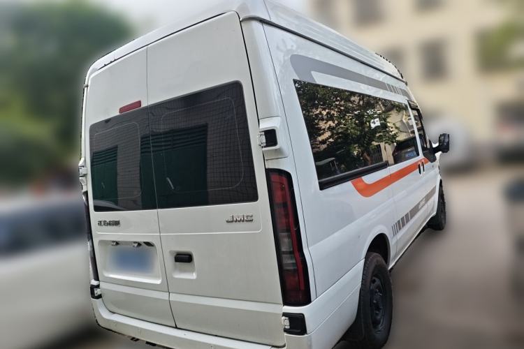 Used JMC Fushun 2025 2.0T 6MT Diesel Mid-Roof Mid-Height Commercial Multi-Purpose 7-Seater Passenger Vehicle Rear Right 45 Deg