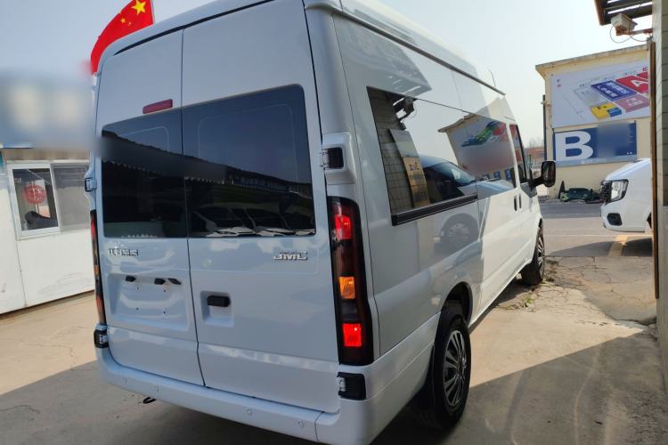 Used JMC Fushun 2025 2.0T 6MT Diesel Mid-Roof Mid-Height Commercial Multi-Purpose 7-Seater Passenger Vehicle Rear Right 45 Deg