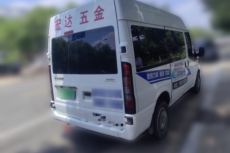Used JMC Fushun 2025 2.0T 8AT Diesel Short Wheelbase Mid-Height Commercial Multi-Purpose Passenger Vehicle with 5/6 Seats Rear Right 45 Deg